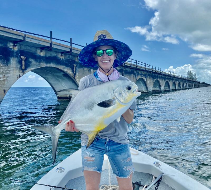 Fishing the flats near Marathon, Florida