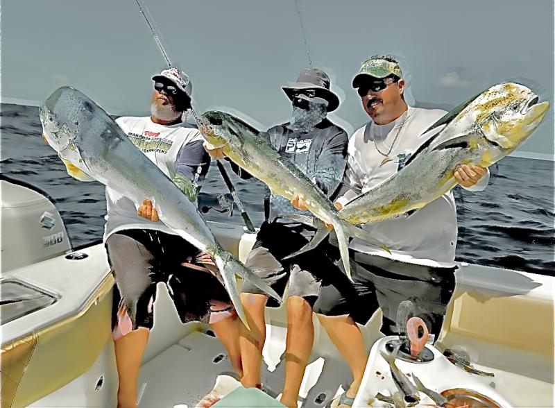 Trophy fish caught on a Marathon charter