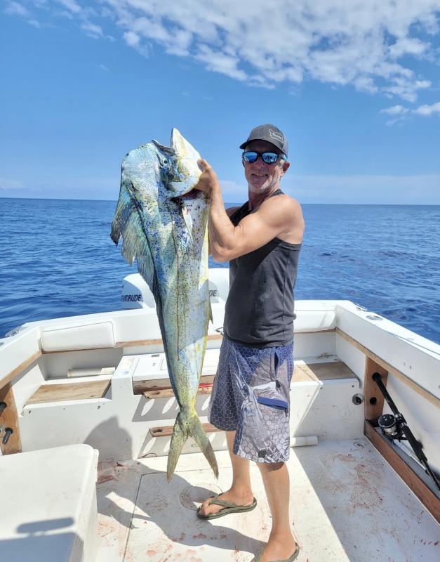 Fishing charter heading out on the Florida Keys waters