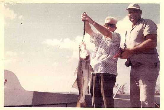 Two anglers with snook caught in the backcountry